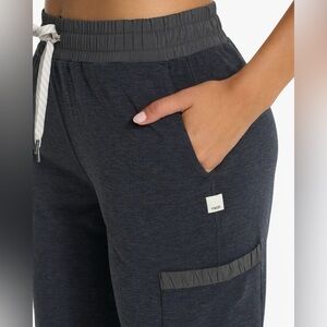 Vuori Vista Jogger Women's Terry Pants Charcoal Heather XS